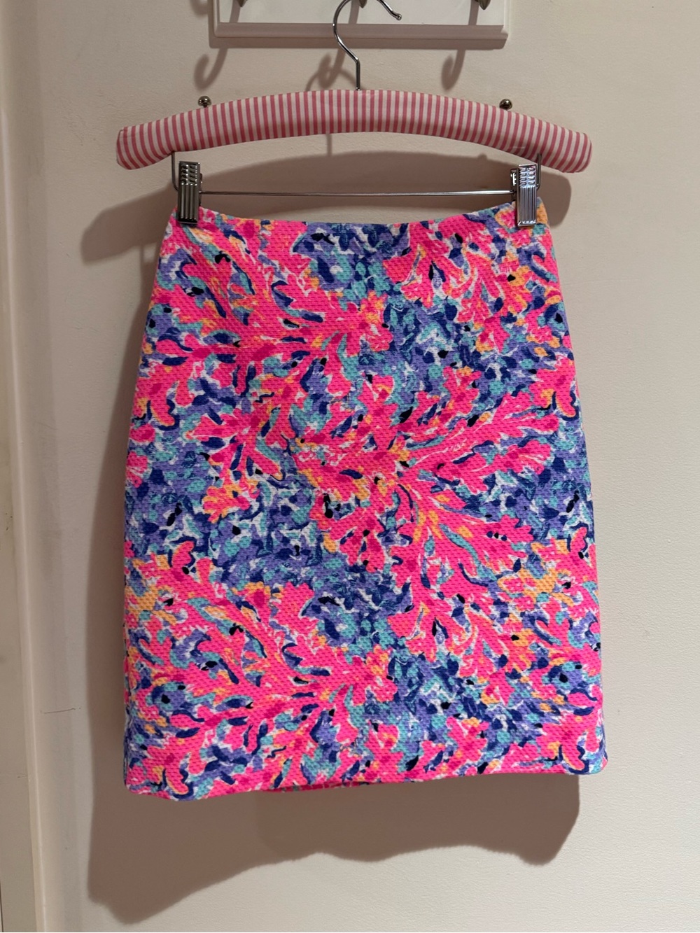 Lilly Pulitzer Mallika Skirt Coco Coral Crab